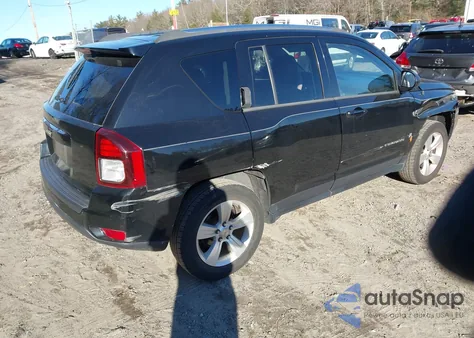 2014 Jeep Compass Sport из США, поврежденный, VIN 1C4NJDBB5ED592729